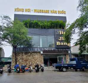 Mẫu Xông hơi massage phong cách Hàn Quốc